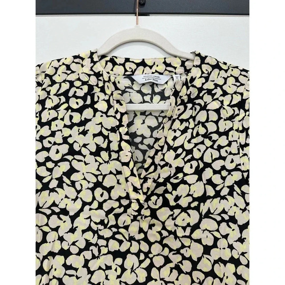 NWT & Other Stories Black and White printed midi dress long sleeve size 0 - Picture 13 of 14